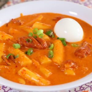 Rosé Tteokbokki(로제 떡볶이)